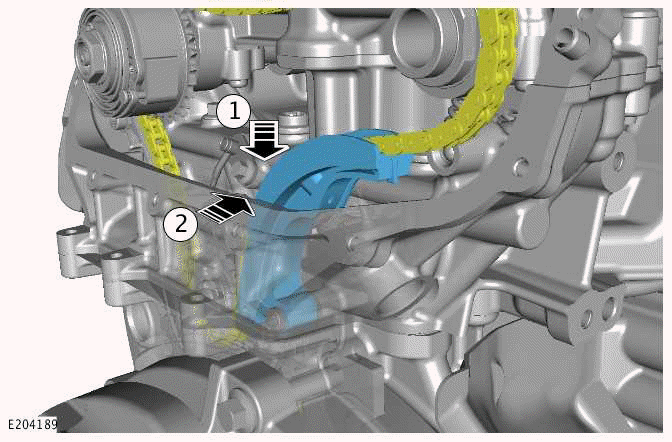 Lower Timing Chain - Ingenium I4 2.0l Petrol